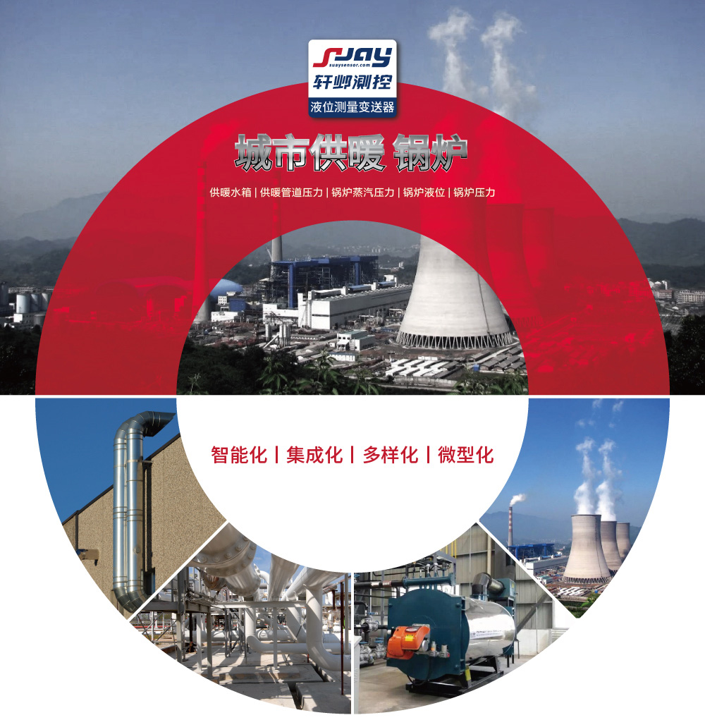 城市供暖、鍋爐（供暖水箱、供暖管道壓力、鍋爐蒸汽壓力、鍋爐液